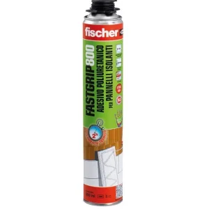 Favoriet Adesivo poliuretanico per pannelli isolanti Fischer FASTGRIP 800