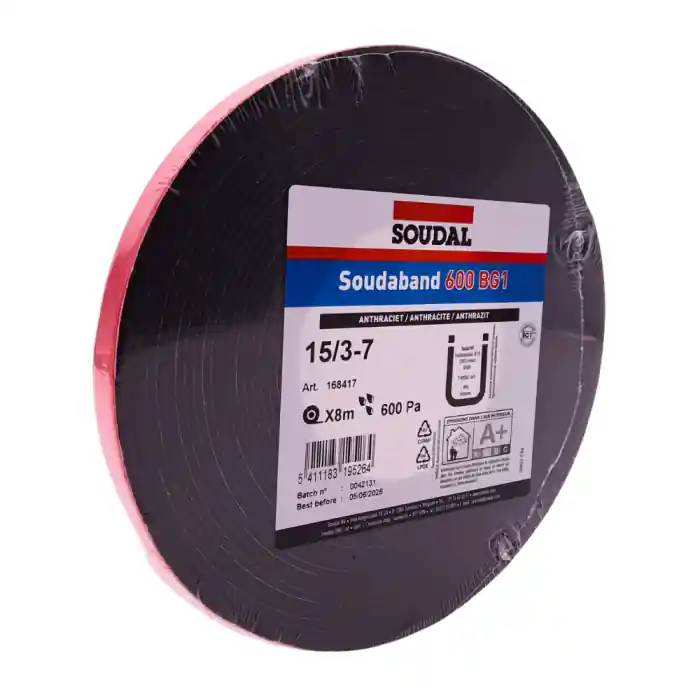 Nastro autoespandente SOUDABAND 600 BG1 MM15 per giunti da 3-7 mm (rotolo 8m) Dagaanbieding