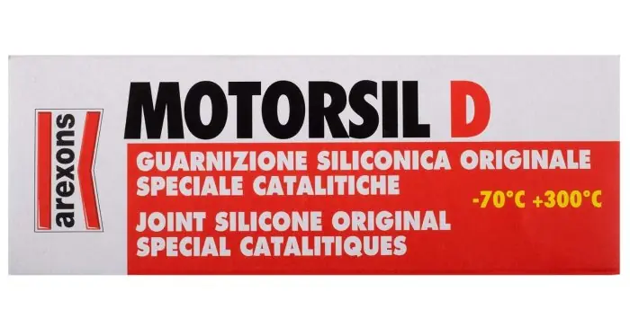 Motorsil D (rosso) guarnizione liquida siliconica per motori e meccanica 60gr r r r Elastomero monocomponente di tipo acetico. r Vulcanizza a temperatura ambiente. r Buona resistenza alla temperatura, all‘acqua, all‘umidità. r Ottima resistenza agli oli. Buone proprietà dielettriche. r Ottima resistenza allo strappo. Elevato grado di assorbimento delle vibrazioni. r Buona resistenza alle sollecitazioni meccaniche. r Temperatura di esercizio da -70°C a +250°C con punte di 300°C. r Non danneggia le marmitte catalitiche. Facile da rimuovere. r r r
CAMPI DI IMPIEGO r r r In sostituzione o come coadiuvante di qualsiasi tipo di guarnizione preformata. r Adatto anche per motori muniti di marmitta catalitica; essendo un prodotto a bassa volatilità non esiste il rischio di compromettere il funzionamento della sonda lambda. r Facile da rimuovere. r r r
CARATTERISTICHE TECNICHE (prima della reticolazione) r r r Aspetto Pasta autolivellante r Colore Rosso r Odore tipico r Reticolazione acetica r Densità 1,120 g /ml r Viscosità 250.000 cPs r Volatile % 3 % ca. r r r
(dopo reticolazione) r r r Durezza shore A 50 r Allungamento alla rottura 200 % r Resistenza alla trazione 4,5 MPa r Modulo di elasticità (100% di allungamento) 1,8 MPa r DCR (deformazione rimanente alla compressione) 35 % r r r
(messa in opera) r r r Tempo di formazione pelle 10 minuti ca. r Tempo di reticolazione 4,5 mm / 24 h r r r
Temperatura di esercizio r r r in continuo -70° ÷ +250°C r per punte fino a 300°C r r r
Il prodotto dopo reticolazione, resiste ad acqua, carburanti, oli minerali e sintetici, liquidi per radiatori. r r
MODALITÀ D’USO r
Impiegare su superfici pulite e sgrassate. Procedere al montaggio dei pezzi dopo circa 20 minuti (formazione pelle) r
E’ possibile accelerare la reticolazione mediante calore. r r
CONFEZIONE r
Tubetto in alluminio r
Contenuto 60 gr r r r r
Scheda di sicurezza r
", "sku" "00390460", "brand" { "@type" "Thing", "name" "AREXONS" }, "offers" { "@type" "Offer", "priceCurrency" "EUR", "price" "16.40", "itemCondition" "http //schema.org/NewCondition", "availability" "http //schema.org/InStock", "url" "https //www.toolshopitalia.it/shop/automotive/arexons-motorsil-d-rosso-guarnizione-liquida-per-motori-e-meccanica-60gr", "seller" { "@type" "Organization", "name" "ToolShop Italia - Ferramenta Online" } }
} Dagaanbieding