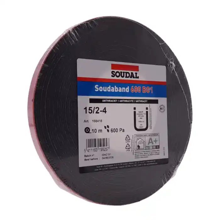 Nastro autoespandente SOUDABAND 600 BG1 MM15 per giunti da 2-4 mm (rotolo 10m) Laatste Kans