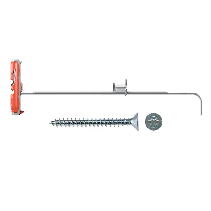 Seizoensaanbieding Fissaggio basculante in nylon Fischer DUOTEC 10S - 540178 - vite testa piana svasata r r r r
Tutti i vantaggi r r r L‘inserto flessibile consente l‘uso di viti e ganci con diverse tipologie di filettatura. r Le plastiche rinforzate con fibre di vetro e l‘inserto metallico (fischer DUOTEC 12) garantiscono alta capacità di carico su panelli e lastre. r La base di appoggio piatta permette una distribuzione uniforme che previene il danneggiamento e l’indebolimento della lastra. r Diametro del foro ridotto e elemento di ribaltamento corto per una facile installazione su cavità piccole. r La bussola scorrevole bianca rinforza il fissaggio e garantisce una migliore resa estetica. r r r
Certificato per r r r Pannello in cartongesso r Pannello in fibra di gesso r Pannelli in legno, come pannelli in OSB, truciolare, fogli di compensato MDF r Lamiere in acciaio r Pannelli in plastica r r r
Funzionante anche r r r Materiali pieni, come calcestruzzo e legno (versioni DUOTEC 10, 10 S e 10 SP) r Mobiletti r Armadietti da soggiorno r Ripiani r Armadi r Corrimano r Quadri r Specchi r Lampadari r Lampade e plafoniere r Luci d’emergenza r Canaline elettriche r Collari tubi r Sonde fumo r r r r r r r
ISTRUZIONI DI MONTAGGIO r r r r r I fissaggi DUOTEC sono idonei per installazioni non passanti. r Facile installazione utilizzando una punta standard solo Ø10 mm per DUOTEC 10 r L’elemento basculante del fissaggio ruota automaticamente dietro il pannello garantendone il corretto posizionamento. r Il fissaggio è idoneo anche per pareti isolate con lana minerale. Il fissaggio è adatto anche per intercapedini non isolate di spessore maggiore di 40 mm per DUOTEC 10 r Il flessibile dispositivo di bloccaggio in acciaio inossidabile consente di utilizzare viti da legno, viti e ganci truciolari per le versioni DUOTEC 10 r Nei fori in materiali di supporto pieno, come calcestruzzo e legno, il fissaggio lavora a espansione (solo versione DUOTEC 10). r r
", "sku" "09708761", "brand" { "@type" "Thing", "name" "FISCHER" }, "aggregateRating" { "@type" "AggregateRating", "ratingValue" "3.00", "reviewCount" "1" }, "offers" { "@type" "Offer", "priceCurrency" "EUR", "price" "0.85", "itemCondition" "http //schema.org/NewCondition", "availability" "http //schema.org/InStock", "url" "https //www.toolshopitalia.it/shop/tasselli-e-fissaggi/fissaggio-tassello-nylon-fischer-duotec-10s", "seller" { "@type" "Organization", "name" "ToolShop Italia - Ferramenta Online" } }
}