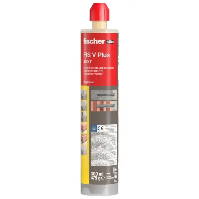 Exclusieve Aanbieding Ancorante resina chimica Fischer FIS V-Plus 300T r r
Caratteristiche r r r Fissaggi strutturali pesanti certificati in calcestruzzo fessurato e non fessurato con vita utile in esercizio fino a 100 anni. r Fissaggi antisismici (categoria di prestazione sismica C1 e C2) con vita utile di servizio fino a 100 anni. r Riprese di getto con barre d‘armatura post-installate da Ø8 a Ø28. r Applicazioni in fori pieni d’acqua da M12 a M30. r Resistenza al fuoco R120. r Temperatura minima di installazione -5°C. r Temperatura di esercizio compresa fra -40°C a +120°C. r Adatta su legno lamellare. r Ampia gamma di accessori certificati. r Le cartucce parzialmente utilizzate possono essere riutilizzate semplicemente sostituendo il miscelatore. r r r
Ulteriori informazioni r r r La resina ad iniezione fischer FIS V Plus ad alte prestazioni garantite fino a 100 anni è adatta in calcestruzzo fessurato e non fessurato, per riprese di getto e per murature piene e forate. r FIS V Plus è certificata con una ampia gamma di accessori (barre filettate FIS A e RGM, barre di ancoraggio FRA, bussole filettate internamente RG MI per calcestruzzo, tasselli a rete FIS HK e bussole filettate internamente FIS E per muratura). r FIS V Plus è omologata in combinazione con il fissaggio TherMax 12 /16 per carichi distanziati e termicamente isolati e con il fissaggio VBS 8 per il ritegno di pareti in mattoni a doppia pelle a faccia vista. Il tempo di indurimento ridotto della versione FIS VW Plus consente un rapido avanzamento del lavoro anche a basse temperature. r r r
Applicazioni r r r Costruzioni di carpenterie metalliche r Connessioni di profili di acciaio in calcestruzzo e muratura r Riprese di getto r Rinforzo di solette in calcestruzzo r Consolidamento murature r Costruzioni in legno r Facciate r Tettoie r Tende da sole r Balaustre e ringhiere r Scale r Staffe e mensole per impianti idro-termici r r r
Materiali di supporto r r r Certificato per ancoraggi in r Calcestruzzo da C20 /25 a C50 /60 r fessurato e non fessurato r Mattone pieno in laterizio r Mattone pieno in silicato di calcio r Mattone semipieno (perforato verticalmente) in laterizio r Mattone semipieno (perforato verticalmente) in silicato di calcio r Blocco cavo in calcestruzzo normale r Blocco cavo in calcestruzzo alleggerito r Calcestruzzo aerato autoclavato (cellulare). r r r
Adatto per r r r Connessioni in calcestruzzo con barra d’ancoraggio FRA r Fissaggio in calcestruzzo e muratura con TherMax 12 /16 r Xollegamento dei muri in mattoni a faccia vista con VBS 8. r Legno lamellare. r r r
Istruzioni di assemblaggio r r r FIS V Plus è una resina a iniezione bicomponente ibridizzata con agenti inorganici a base di cemento Portland che garantiscono una ottima resistenza alle elevate temperature (fino a +120 °C). r Resina e induritore sono in due contenitori separati e non sono miscelati o attivati finché non avviene l’estrusione attraverso il miscelatore. r Installare manualmente le barre filettate FIS A (o RG M), le barre da armatura, o le bussole filettate internamente RG MI ruotandole leggermente fino a quando non raggiungono la base del foro. r Per ottenere i massimi carichi a taglio in categoria di prestazione sismica C2 riempire lo spazio anulare tra la barra filettata e il foro dell’oggetto da fissare con la resina FIS V Plus. r Per un riempimento ottimale utilizzare l’opportuna rondella di riempimento FFD. r r
", "sku" "09786844", "brand" { "@type" "Thing", "name" "FISCHER" }, "offers" { "@type" "Offer", "priceCurrency" "EUR", "price" "14.60", "itemCondition" "http //schema.org/NewCondition", "availability" "http //schema.org/InStock", "url" "https //www.toolshopitalia.it/shop/tasselli-e-fissaggi/ancorante-resina-chimica-fischer-fis-v-plus-300t", "seller" { "@type" "Organization", "name" "ToolShop Italia - Ferramenta Online" } }
}