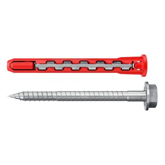 Tassello prolungato in nylon e acciaio Fischer HybridPower FUS ø 10x90mm vite TE Voordeelprijs