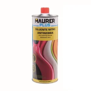 Diluente nitro antinebbia Maurer Plus barattolo 1 litro Weekendaanbieding