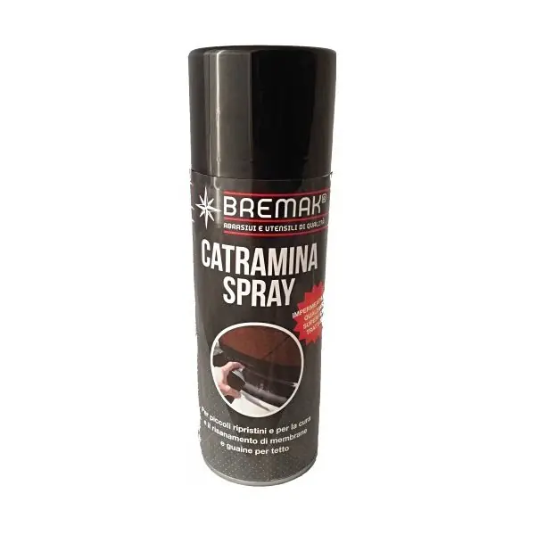 Catramina spray riparazione guaine tetto e isolamento BREMAK BK63 - 400ml r r r BK 63 adatto per piccoli ripristini e nel periodo invernale, per la cura e il risanamento di membrane e guaine per tetto, per la prima copertura. r r r
Per un corretto funzionamento eseguire i seguenti punti r r r Pulire e sgrassare perfettamente la parte interessata r Agitare il prodotto per qualche secondo ed eseguire qualche breve getto r Spruzzare a brevi getti da circa 30cm dalla superficie interessata r Per un corretto funzionamento agitare la bomboletta ogni 2 /3 spruzzate r Finito di utilizzare il prodotto girare la bomboletta sottosopra e spruzzare in modo da pulire la valvola r r
", "sku" "09681071", "brand" { "@type" "Thing", "name" "BREMAK" }, "offers" { "@type" "Offer", "priceCurrency" "EUR", "price" "13.75", "itemCondition" "http //schema.org/NewCondition", "availability" "http //schema.org/InStock", "url" "https //www.toolshopitalia.it/shop/vernici-e-accessori/catramina-spray-riparazione-guaina-tetto-bk63-bremak-400ml", "seller" { "@type" "Organization", "name" "ToolShop Italia - Ferramenta Online" } }
} Veilige Betaling