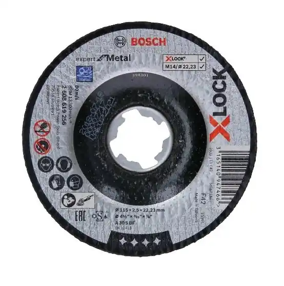 Favoriet Disco da taglio a centro depresso Bosch X-LOCK Expert Metal r r r La mola da taglio X-LOCK Expert for Metal offre prestazioni di taglio elevate con la massima sicurezza r Il tessuto in fibra di vetro ad alta precisione assicura elevata stabilità e sicurezza durante il taglio r Le mole rispondono ai massimi requisiti di sicurezza (EN 12413, FEPA, oSa) r Sistema X-LOCK senza utensili per cambi mola veloci e pratici r Il cambio delle mole da taglio è veloce e pratico grazie al sistema X-LOCK autoserrante. r Le mole da taglio X-LOCK sono inoltre idonee per le smerigliatrici angolari standard. r Specifiche A 30 S BF r Diametro disponibili mm 115 /125 r Diametro foro mm 22,23 r Spessore mm 2.5 r X-LOCK + r Centro depresso r r
", "sku" "09738072", "brand" { "@type" "Thing", "name" "BOSCH PROFESSIONAL" }, "offers" { "@type" "Offer", "priceCurrency" "EUR", "price" "1.48", "itemCondition" "http //schema.org/NewCondition", "availability" "http //schema.org/InStock", "url" "https //www.toolshopitalia.it/shop/dischi-taglio-e-supporti-abrasivi/disco-da-taglio-centro-depresso-bosch-x-lock-expert-metal-o-mm-115x2-5", "seller" { "@type" "Organization", "name" "ToolShop Italia - Ferramenta Online" } }
}