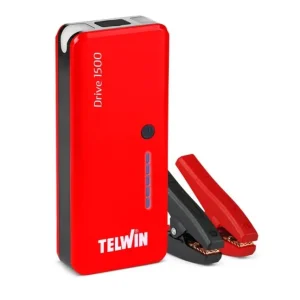 Lage Prijs Avviatore di emergenza portatile ultracompatto multifunzione 12V Telwin DRIVE 1500 r r r Avviatore multifunzione al litio, ultracompatto, per emergenza, a 12V per moto, auto, camper, motori marini, furgoni, etc. r Equipaggiato con batterie altamente performanti; ricarica veloce e completa grazie a celle a polimeri di litio LiPo ad alta efficienza. r Ricarica rapida di dispositivi elettronici via USB (Quick Charge) e per l’alimentazione di dispositivi a 12V. r Potente fonte di illuminazione. 2 luci led ad alta intensità e 4 modalità di funzionamento. r Leggero e di dimensioni contenute. r r r
CARATTERISTICHE r r r Avviatore di emergenza a 12V ultracompatto r Powerbank con uscita USB A (Quick Charge) e uscita a 12V r Potente fonte di illuminazione con 2 luci led ad alta intensità e 4 modalità di funzionamento r Visualizzazione a led del livello di carica r Completo di cavi di avviamento, cavo di collegamento e spina accendisigari con 2 prese USB A e USB C r r r
DATI TECNICI r r r TENSIONE DI CARICA 5V r CORRENTE DI AVVIAMENTO MASSIMA 1500Ah r TENSIONE DI AVVIAMENTO 12V r IN CORRENTE DI CARICA 2,8Ah r CAPACITÀ DELLA BATTERIA 12000 mAh r OUT TENSIONE DI USCITA USB (A) QC 5 /9 /12V r OUT TENSIONE DI USCITA JACK 12V r CORRENTE DI USCITA JACK 10Ah r QUICK CHARGE 3.0 18W r DIMENSIONI 17,6 x 7,8 x 3,5 cm r PESO 0,68 kg r r
", "sku" "09799011", "brand" { "@type" "Thing", "name" "TELWIN" }, "offers" { "@type" "Offer", "priceCurrency" "EUR", "price" "131.50", "itemCondition" "http //schema.org/NewCondition", "availability" "http //schema.org/InStock", "url" "https //www.toolshopitalia.it/shop/caricabatterie-per-veicoli/avviatore-di-emergenza-ultracompatto-multifunzione-12v-telwin-drive-1500", "seller" { "@type" "Organization", "name" "ToolShop Italia - Ferramenta Online" } }
}