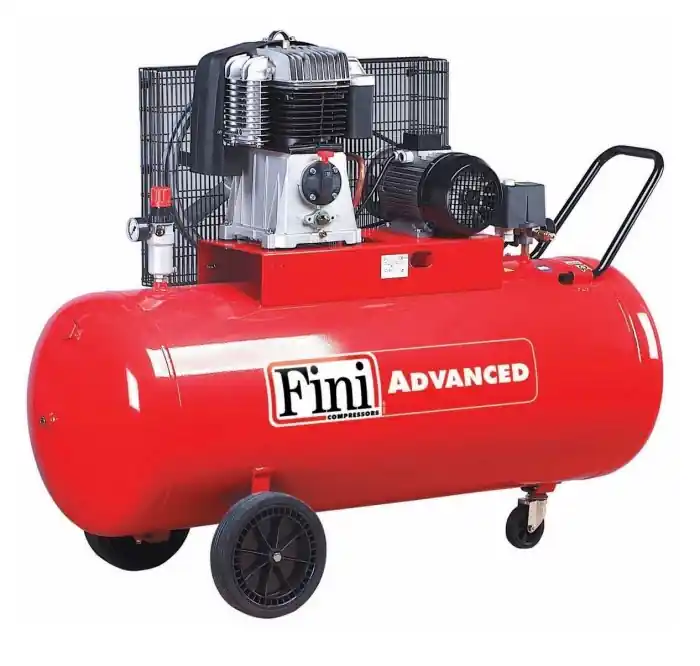 Compressore aria bicilindrico 270 litri trifase 400V 5,5 Hp Fini BK119-270 Beste Prijs