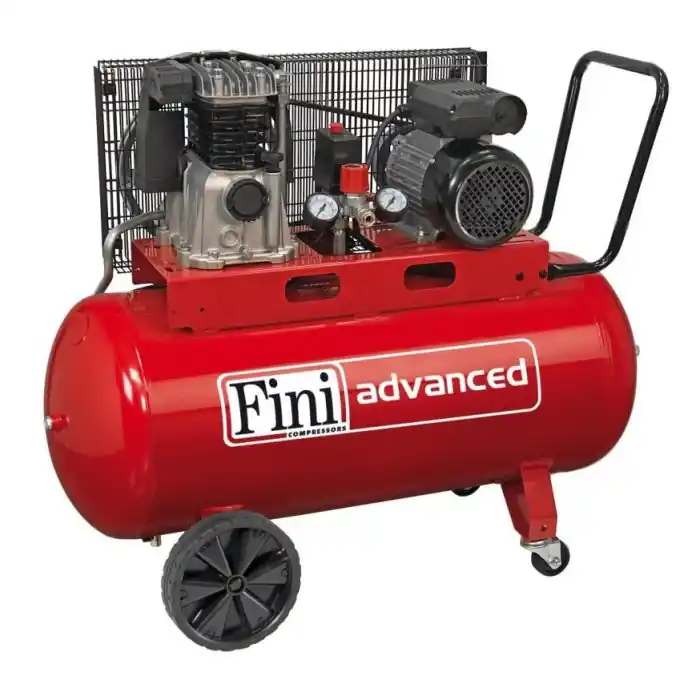 Populair Compressore aria monofase 230V 3Hp 100 litri Fini MK 103-100-3M
