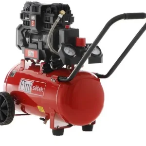 Compressore aria silenzioso 59dB 24 litri Fini Siltek TB 24/1,5 Hp Meest Verkocht