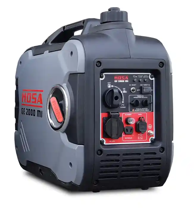 Generatore di corrente gruppo elettrogeno 1,8kW 230V monofase Mosa GE 2000 MI Beperkte Voorraad