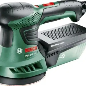 Gecertificeerd Levigatrice roto orbitale Bosch PEX 300 AE con sistema di aspirazione