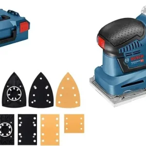 Levigatrice orbitale Bosch GSS 18V-10 Professional (fornita senza batterie + valigetta) r r r La prima levigatrice orbitale a batteria Bosch utilizzabile con una sola mano r La compatta levigatrice orbitale a batteria – adatta per ogni angolo r Lavoro flessibile in qualsiasi situazione grazie alla batteria da 18 V r Sistema Microfilter Bosch, per un’aspirazione della polvere efficiente r r r
Dati tecnici r r r Batteria e caricabatterie 18V (NON FORNITI IN QUESTA CONFIGURAZIONE) r Numero di oscillazioni a vuoto 11,000 – 22,000 oscillazioni /min r Ø oscillazioni 1.6 mm r Lunghezza 200 mm r Larghezza 113 mm r Altezza 140 mm r r r
Superficie di levigatura r r r Piastra levigatrice, larghezza 113 mm r Piastra levigatrice, lunghezza 101 mm r Superficie di levigatura 114 cm quadrati r Foglio abrasivo per bloccaggio, larghezza 115 mm r Foglio abrasivo per bloccaggio, lunghezza 140 mm r Foglio abrasivo con fissaggio a strappo, larghezza 115 mm r Foglio abrasivo con fissaggio a strappo, lunghezza 107 mm r r
", "sku" "09719552", "brand" { "@type" "Thing", "name" "BOSCH PROFESSIONAL" }, "offers" { "@type" "Offer", "priceCurrency" "EUR", "price" "208.00", "itemCondition" "http //schema.org/NewCondition", "availability" "http //schema.org/InStock", "url" "https //www.toolshopitalia.it/shop/levigatrici/levigatrice-orbitale-bosch-gss-18v-10-in-valigetta-fornita-senza-batteria", "seller" { "@type" "Organization", "name" "ToolShop Italia - Ferramenta Online" } }
} Nu Kopen