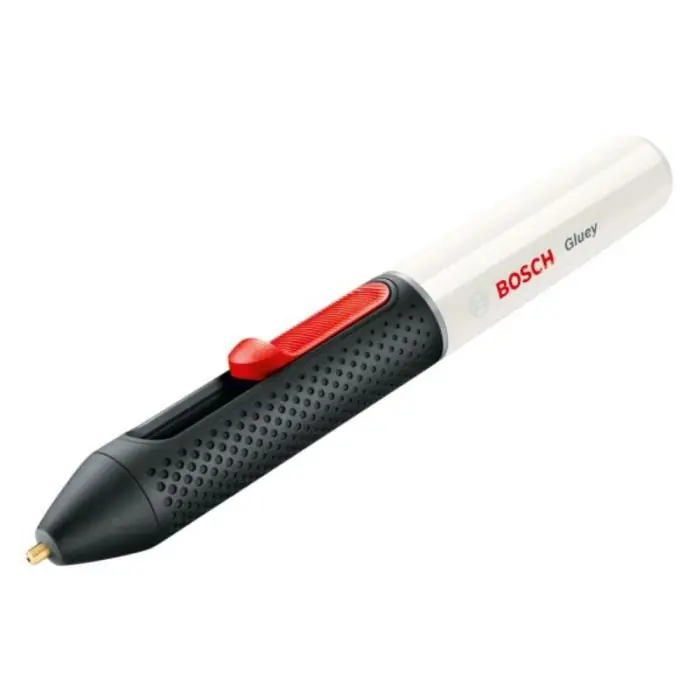 Pistola incollatrice stilo a batteria Bosch GLUEY - vari colori r r r Incredibilmente versatile. Questo prezioso utensile a batteria vi aiuterà nei lavori d’incollaggio per la vita quotidiana e per realizzare i progetti più creativi! r r r
Principali caratteristiche del prodotto r r r Gluey vi offre infinite possibilità per dare forma alle vostre idee creative! r Finalmente, incollare diventa un divertimento, grazie alla pratica e compatta incollatrice a caldo Gluey r Per lavorare senza l’intralcio del filo r Soluzione rispettosa dell’ambiente, grazie alle pile AA ricaricabili r Incollaggi precisi, grazie all’ugello dosatore ottimizzato r r r
Dati tecnici r r r Tensione della batteria 2 batterie da 1,2 V HR6 (AA) V r Capacità della batteria 2,1 Ah r Prestazioni di incollatura 2 g /min r Stick di colla, Ø 7 mm r Stick di colla, lunghezza max. 20 mm r Tempo di riscaldamento 60 sec r Temperatura d’incollaggio 150 °C r Durata Fino a 60 stick di colla r Peso 0,12 kg r r r
Funzioni r r r Senza filo r Auto off r Rivestimento Softgrip r Stato LED r r
", "sku" "09728165", "brand" { "@type" "Thing", "name" "Bosch Home and Garden" }, "aggregateRating" { "@type" "AggregateRating", "ratingValue" "5.00", "reviewCount" "2" }, "offers" { "@type" "Offer", "priceCurrency" "EUR", "price" "40.90", "itemCondition" "http //schema.org/NewCondition", "availability" "http //schema.org/InStock", "url" "https //www.toolshopitalia.it/shop/pistola-incollatrice-a-batteria-bosch-gluey-colore-bianco", "seller" { "@type" "Organization", "name" "ToolShop Italia - Ferramenta Online" } }
} Koop Vandaag