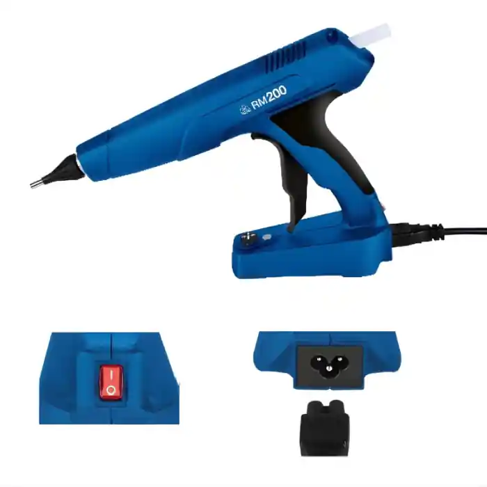 Pistola incollatrice a caldo professionale Maestri RM200 Weekendaanbieding