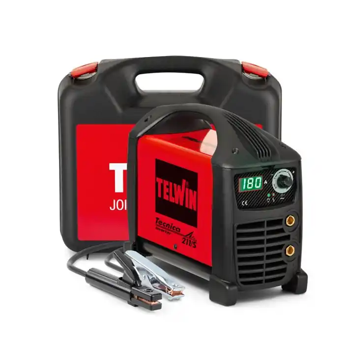 Saldatrice inverter ad elettrodo MMA e TIG Telwin Tecnica 211/S Voordeelprijs