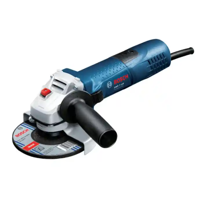 Smerigliatrice angolare ø 115 mm Bosch Professional GWS 7-115 r r r Il minore ingombro dell’impugnatura unita ad una potenza di 720 Watt r L’impugnatura più compatta (176 mm) della sua classe di potenza, per lavorare col massimo comfort r Potente motore da 720 watt e soli 1,9 kg di peso, ideale per l’impiego prolungato r Testata ingranaggi ribassata per lavorare senza fatica anche in luoghi stretti r Prese d’aria sviluppate specificatamente per raffreddare in modo ottimale il motore, per una maggiore durata r Cuffia di protezione antirotazione per un’elevata sicurezza dell’utilizzatore r L’interruttore di sicurezza Bosch RESTART PROTECTION garantisce un’accensione controllata dell’utensile – per un’elevata sicurezza dell’utilizzatore r r r
Dati tecnici r r r Potenza 720 W r Numero di giri a vuoto 11.000 giri /min r Potenza erogata 300 W r Filettatura dell‘alberino M14 r Ø mole 115 mm r Ø platorello in gomma 115 mm r Spazzola a tazza, Ø 75 mm r Peso 1,9 kg r r r
Funzioni r r r Motore Champion r Raffreddamento diretto r Cuffia di protezione antitorsione r Restart protection r r r
In dotazione r r r Chiave a due fori 1 607 950 043 r Cuffia di protezione 1 619 P06 547 r Dado di serraggio 1 603 340 040 r Flangia di serraggio 1 605 703 099 r Impugnatura supplementare 1 602 025 024 r r r
Codice prodotto 0 601 388 106 r
", "sku" "00332491", "brand" { "@type" "Thing", "name" "BOSCH PROFESSIONAL" }, "aggregateRating" { "@type" "AggregateRating", "ratingValue" "5.00", "reviewCount" "2" }, "offers" { "@type" "Offer", "priceCurrency" "EUR", "price" "75.80", "itemCondition" "http //schema.org/NewCondition", "availability" "http //schema.org/InStock", "url" "https //www.toolshopitalia.it/shop/smerigliatrici-e-mole/smerigliatrice-angolare-bosch-professional-gws-7-115", "seller" { "@type" "Organization", "name" "ToolShop Italia - Ferramenta Online" } }
} Koop Online
