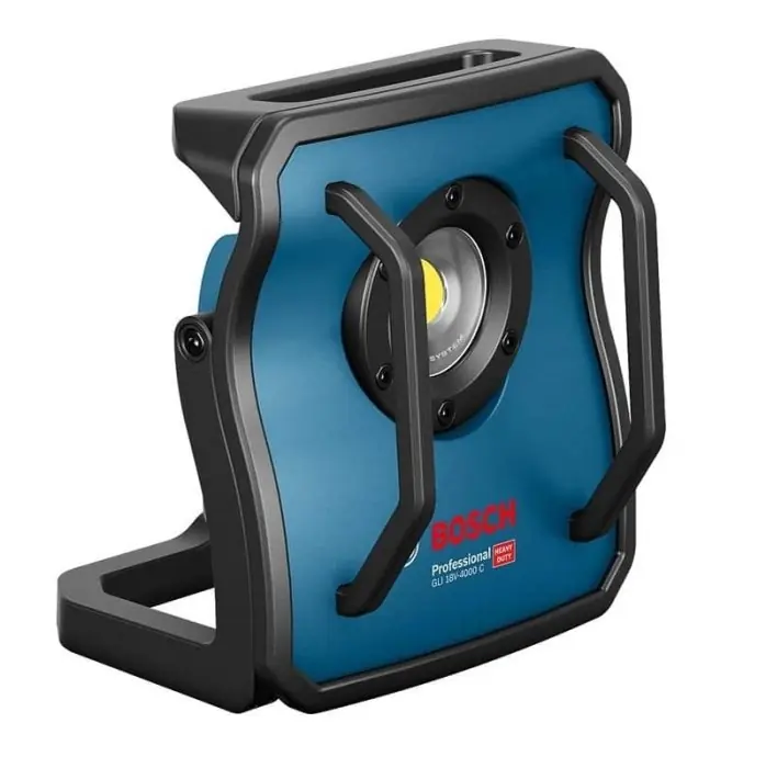 Faro LED 18V da cantiere Bosch Professional GLI 18V-4000 C (fornito senza batteria e caricabatterie) r r r Potente e resistente faro da cantiere da 4000 Lumen. r La potente illuminazione a LED raggiunge i 4000 Lumen, per una visibilità ottimale. r Estremamente robusto, grazie al solido corpo in metallo rivestito in gomma antiurto ed alle barre di sicurezza ad alta resistenza. r Interfaccia di comando con indicatore di luminosità e del livello di carica; modulo Bluetooth Connectivity, per comandarla a distanza e per regolarne la luminosità tramite app. r r r
DATI TECNICI r r r Peso escl. batteria 2 kg r Tensione della batteria 18 V r Flusso luminoso 4000 Lumen r Autonomia max. 18 Volt 30 min /Ah r Numero di livelli di luminosità 3 r r r
DIMENSIONI r r r BASE 230 mm r ALTEZZA 240 mm r PROFONDITA‘ 182 mm r r
", "sku" "09770720", "brand" { "@type" "Thing", "name" "BOSCH PROFESSIONAL" }, "offers" { "@type" "Offer", "priceCurrency" "EUR", "price" "273.50", "itemCondition" "http //schema.org/NewCondition", "availability" "http //schema.org/InStock", "url" "https //www.toolshopitalia.it/shop/torce-e-fari-led/faro-led-18v-da-cantiere-bosch-professional-gli-18v-4000-c", "seller" { "@type" "Organization", "name" "ToolShop Italia - Ferramenta Online" } }
} Populair
