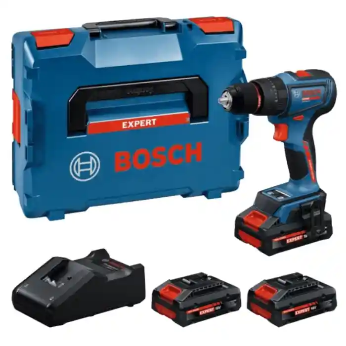 Meest Verkocht Trapano Avvitatore a percussione Bosch Expert EXSB18V-90 con tripla batteria EXBA18V-40