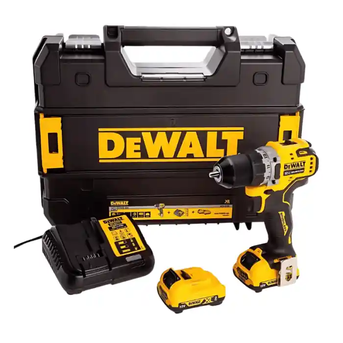 Dewalt DCD706D2-QW Trapano Avvitatore Compact Brushless 12V XR 2Ah Speciale Aanbieding