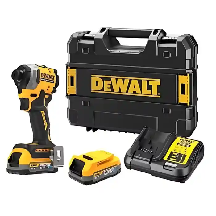 Avvitatore a massa battente 1/4 Dewalt DCF850E2T XR 18V 1,7Ah POWERSTACK Fabrieksprijs