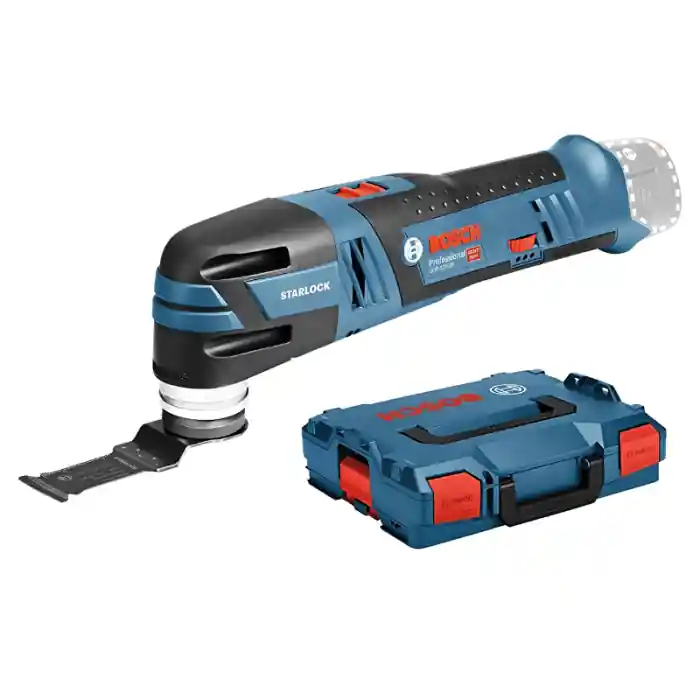 Utensile multifunzione a batteria Bosch GOP 12V-28 Professional - in valigetta L-BOXX (fornito solo corpo) r r r L’utensile multifunzione a batteria più compatto nella categoria Bosch Starlock r Superiore interfaccia Starlock della geometria tridimensionale ottimizzata senza gioco, per un trasferimento diretto della potenza r Grazie alla piccolissima impugnatura l’utensile multifunzione risulta molto ergonomico e facile da utilizzare r Design leggero per un’eccellente maneggevolezza e una migliore ergonomia r L’utensile multifunzione a batteria GOP 12V-28 Professional rappresenta la soluzione più compatta nella categoria Bosch Starlock. r La sua superiore interfaccia Starlock, dotata di geometria tridimensionale ottimizzata senza gioco tra macchina ed accessori, garantisce la più elevata trasmissione di forza possibile per un avanzamento del lavoro più rapido. r La piccola impugnatura dell’utensile multifunzione lo rende estremamente ergonomico e facile da utilizzare. Inoltre, il design leggero garantisce un’eccellente maneggevolezza e una migliore ergonomia. r Questo utensile è concepito per realizzare intagli nel cartongesso, applicazioni relative al montaggio cucine e levigatura. r Può essere utilizzato su legno, plastica e metallo. È compatibile con il sistema Starlock. r Il GOP 12V-28 Professional offre inoltre caratteristiche quali funzione Constant Speed, supporto magnetico, impugnatura Softgrip e funzione Speed Selection. r r r
DATI TECNICI r r r Tensione della batteria 12V (NON FORNITA) r Numero di oscillazioni a vuoto 5.000 – 20.000 oscillazioni /min r Angolo di oscillazione a destra e a sinistra 1.4 ° r Peso escl. batteria 0.81 kg r FORNITO IN VALIGETTA L-BOXX r BATTERIE E CARICABATTERIE ESCLUSI r SENZA ACCESSORI r r
", "sku" "09725065", "brand" { "@type" "Thing", "name" "BOSCH PROFESSIONAL" }, "offers" { "@type" "Offer", "priceCurrency" "EUR", "price" "147.00", "itemCondition" "http //schema.org/NewCondition", "availability" "http //schema.org/InStock", "url" "https //www.toolshopitalia.it/shop/utensili-multifunzione/utensile-multifunzione-bosch-professional-gop-12v-28-fornito-senza-batteria", "seller" { "@type" "Organization", "name" "ToolShop Italia - Ferramenta Online" } }
} Op = Op