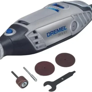 Finale Uitverkoop Dremel 3000-05 utensile multifunzione con 5 accessori r r r Multiutensile – Rapido. Compatto. Versatile. r Il kit per perfezionare i vostri progetti meno complessi r Intagliare, incidere, fresare, tagliare, levigare, smerigliare, affilare, lucidare e pulire con un unico utensile r Lavora ai tuoi progetti anche per lungo tempo r 5 accessori in dotazione per poter cominciare a lavorare immediatamente al vostro progetto r Questo kit comprende un DREMEL 3000 e 5 accessori originali Dremel. r Il Kit Dremel 3000-5 è l‘ideale per chi si avvicina a DREMEL per la prima volta consentendo comunque di cominciare a lavorare subito ai propri progetti. r r r
CONTENUTO Confezione r r r DREMEL Serie 3000 r 5 accessori Dremel di elevata qualità r Manuale di istruzioni r r r
Dati tecnici r r r Potenza dissipata nominale 130 W r Tensione 230 V r Peso 0,55 kg r Lunghezza 19 cm r Larghezza 5 cm r Profondità 4.5 cm r Velocità senza carico 10.000 33.000 1 /min r Impostazione della velocità Variabile r Sistema di sostituzione rapida degli accessori EZ Twist r Pressione acustica 77,1 dB(A) r Potenza acustica 88,1 dB(A) r Vibrazioni 12,8 m /s² r r
", "sku" "09713369", "brand" { "@type" "Thing", "name" "DREMEL" }, "offers" { "@type" "Offer", "priceCurrency" "EUR", "price" "63.35", "itemCondition" "http //schema.org/NewCondition", "availability" "http //schema.org/InStock", "url" "https //www.toolshopitalia.it/shop/utensili-dremel/dremel-3000-05-utensile-multifunzione-5-accessori", "seller" { "@type" "Organization", "name" "ToolShop Italia - Ferramenta Online" } }
}