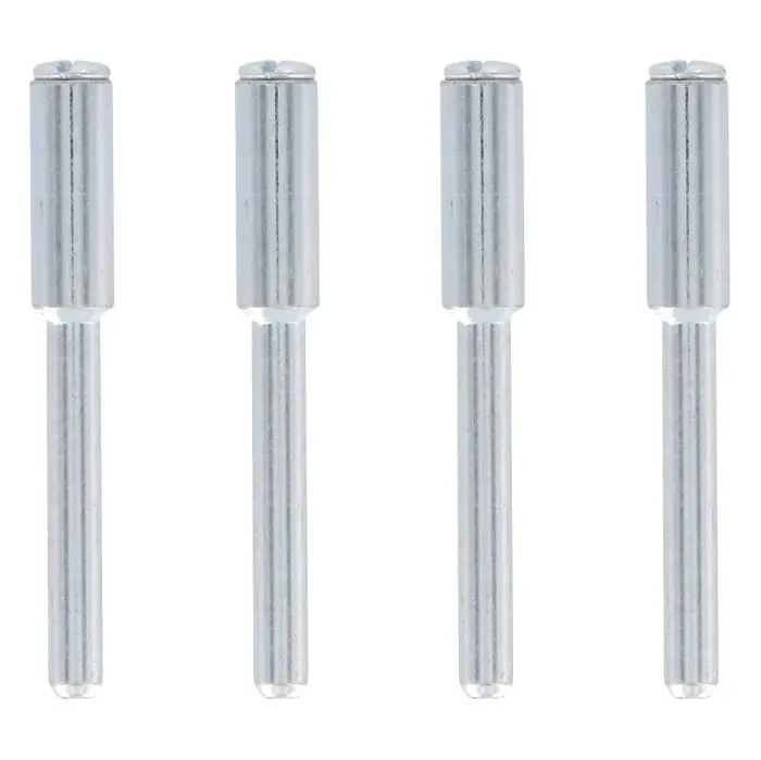 Dremel 402 (set 4) mandrini con gambo ø 3,2 mm per mole di lucidatura e dischi da taglio r r r I perni vengono utilizzati per montare accessori diversi, come i dischi per la lucidatura di feltro o i dischi da taglio. r Per montare dischi da taglio e diversi accessori per pulitura e lucidatura. Il perno 402 è usato con i seguenti accessori Dremel 409, 411, 412, 413, 420, 423, 425, 426, 456, 511, 512, 540 e 541. r È dotato di testa della vite con intaglio e gambo da 3,2 mm utilizzabile con tutti i multiutensili Dremel. r Utilizza la chiave a testa piatta per allentare o serrare la vite del perno. r r r
SPECIFICHE TECNICHE r r r r Diametro gambo 3,2 mm r Lunghezza accessori 35,0 mm r Giri /min max. 35.000 1 /min r Quantità 4 r Codice prodotto 26150402JA r Codice EAN 8710364045198 r r r
", "sku" "09501843", "brand" { "@type" "Thing", "name" "DREMEL" }, "offers" { "@type" "Offer", "priceCurrency" "EUR", "price" "8.35", "itemCondition" "http //schema.org/NewCondition", "availability" "http //schema.org/InStock", "url" "https //www.toolshopitalia.it/shop/utensili-dremel/dremel-402-set-4-mandrini-con-gambo-o-3-2-mm-per-mole-di-lucidatura-e-dischi-da-taglio", "seller" { "@type" "Organization", "name" "ToolShop Italia - Ferramenta Online" } }
} Flitsaanbieding