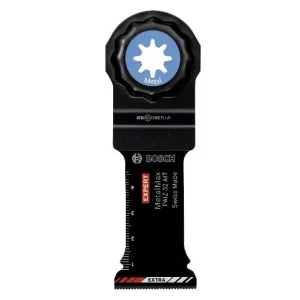 Lama per tagli dal pieno Bosch Expert Metalmax Starlock PAIZ 32 AIT r r
Dura fino a 50 volte più a lungo della lama Bosch AIZ 20 AB r r r Lunga durata nel taglio del metallo duro r Eccezionale durata garantita da Bosch Carbide Technology. r Il rivestimento extra rende il metallo ancora più resistente! r Attacco StarlockPlus per il massimo trasferimento della potenza ed un pratico cambio lama in 3 secondi. r r r
Quando le viti temprate si arrugginiscono o si bloccano, l‘unica opzione è tagliarle perfettamente a filo della superficie. EXPERT MetalMax esegue un taglio a filo perfetto anche nel metallo temprato e, con la sua eccezionale longevità, è l‘accessorio perfetto per l‘artigiano che desidera tagliare materiali resistenti con un utensile multifunzione. r r
Hai visto la sorprendente capacità dell‘utensile multifunzione di penetrare ed attraversare il legno con facilità con la lama Bosch EXPERT MetalMax per utensile multifunzione, il metallo riceve lo stesso trattamento. Taglia con facilità anche viti temperate per finestre e armature. r r
DATI TECNICI r r r Materiale Carburo r Larghezza [mm] 32 r Profondità di affondamento [mm] 50 r r r r
", "sku" "09710214", "brand" { "@type" "Thing", "name" "BOSCH PROFESSIONAL" }, "offers" { "@type" "Offer", "priceCurrency" "EUR", "price" "30.15", "itemCondition" "http //schema.org/NewCondition", "availability" "http //schema.org/InStock", "url" "https //www.toolshopitalia.it/shop/utensili-multifunzione/lama-per-tagli-dal-pieno-bosch-expert-metalmax-starlock-paiz-32-ait", "seller" { "@type" "Organization", "name" "ToolShop Italia - Ferramenta Online" } }
} Beperkt Aanbod