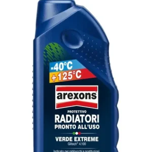 Veilige Betaling Liquido protettivo refrigerante verde per radiatori fino -40° Arexons lt 1 r r r Protettivo radiatori pronto all‘uso, ad azione anticongelante, antiebollizione, anticorrosiva, antischiuma, anticalcare e anticavitazione. r Indicato per rabbocchi, in aggiunta a qualsiasi liquido preesistente. r Protezione da -40°C a +125°C in condizioni di esercizio. Supera ampiamente le norme internazionali. r r r
DESCRIZIONE DEL PRODOTTO r r r Liquido pronto all‘uso per radiatori anche in lega di alluminio, ad azione protettiva, antigelo e antiebollizione. r Adatto anche per rabbocchi. r Il prodotto è miscelabile con altri liquidi di raffreddamento. r Supera le metodiche ASTM che qualificano le caratteristiche protettive. r r r
CAMPI DI IMPIEGO r r r Il prodotto è pronto all‘uso, non deve essere diluito. r Svuotare il circuito di raffreddamento dal vecchio liquido e riempire, dopo una preventiva pulizia, con il nuovo prodotto. r E‘ possibile utilizzare il prodotto anche per eventuali rabbocchi, è compatibile con tutti i liquidi protettivi in commercio r r r
CARATTERISTICHE TECNICHE r r r aspetto Liquido limpido r colore VERDE r odore tipico r peso specifico 1,081 kg /lt r pH t.q. 8,7 r punto di congelamento (t.q.) -40°C. r punto di ebollizione (1,8 bar) +125°C r I dati soprariportati non costituiscono specifica e sono soggetti alle normali tolleranze di produzione r r r
CONFEZIONE r
Flacone in HDPE r
Cod. 8070 1000 ml r
", "sku" "09685819", "brand" { "@type" "Thing", "name" "AREXONS" }, "offers" { "@type" "Offer", "priceCurrency" "EUR", "price" "4.55", "itemCondition" "http //schema.org/NewCondition", "availability" "http //schema.org/InStock", "url" "https //www.toolshopitalia.it/shop/automotive/liquido-refrigerante-verde-per-radiatori-autoveicoli-arexons-1-litro", "seller" { "@type" "Organization", "name" "ToolShop Italia - Ferramenta Online" } }
}