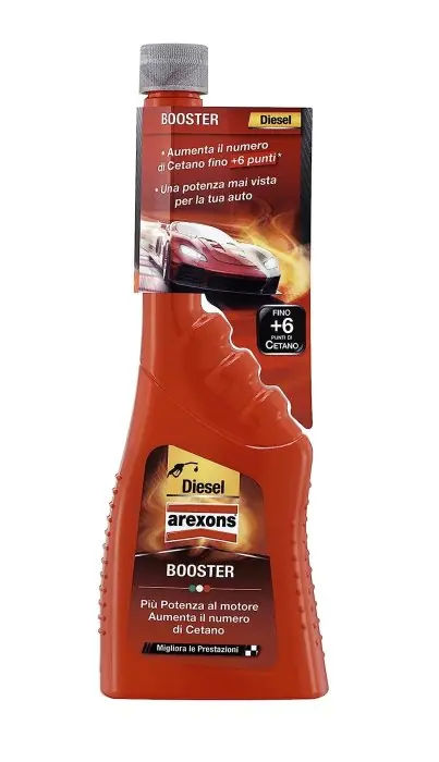 Meest Verkocht Additivo Booster Diesel Arexons 9662 ml250 r r r Migliora le performance del gasolio. Pulisce il sistema di alimentazione. Lubrifica e riduce l‘usura delle valvole. Compatibile con le marmitte catalitiche. Un flacone serve per il trattamento di 50 litri di gasolio. r Per tutti i motori DIESEL. Adatto anche a motori ibridi a gasolio e bifuel, ovvero alimentati anche a DIESEL-GPL e DIESEL-METANO. Idoneo per i sistemi Start & Stop. Sicuro anche sui sistemi catalitici r r r
CARATTERISTICHE r r
Additivo appositamente studiato e formulato per migliorare le caratteristiche di accensione del gasolio ottimizzando di conseguenza le emissioni e le partenze a freddo. r r r Incrementa di 2 - 4 punti il "numero di Cetano" r Migliora le partenze a freddo r Migliora performance del motore r Contribuisce alla pulizia del sistema di alimentazione r Conserva l’efficienza del sistema di alimentazione. r r
", "sku" "09782907", "brand" { "@type" "Thing", "name" "AREXONS" }, "offers" { "@type" "Offer", "priceCurrency" "EUR", "price" "9.45", "itemCondition" "http //schema.org/NewCondition", "availability" "http //schema.org/InStock", "url" "https //www.toolshopitalia.it/shop/automotive/additivo-booster-diesel-arexons-9662-ml250", "seller" { "@type" "Organization", "name" "ToolShop Italia - Ferramenta Online" } }
}