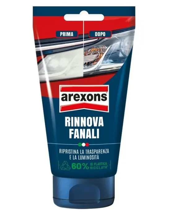 Rinnova fanali opacizzati Arexons pasta per lucidatura a mano e con tamponi in feltro ml 150 r r r Rinnova Fanali è studiato appositamente per ripristinare la trasparenza di fanali ai primi stadi di opacizzazione. r Migliora la luminosità dei fari durante la guida notturna. r Grazie alla sua formulazione rimuove l’opacità superficiale dai fanali in plastica di auto e moto. r Adatto anche per la lucidatura di parabrezza di scooter, cupolini di moto, finestre di camper o barche in plastica. r Facilissimo da usare senza utensili. r Facilita il superamento della revisione ministeriale degli autoveicoli. r r r
MODALITÀ D’USO r r r Eliminare residui di terra e sporco con un panno morbido eventualmente inumidito. Consigliato in microfibra. r Estrudere una piccola porzione di prodotto su un batuffolo di cotone o su una spugnetta e sfregare circolarmente a lungo fino a sentire la superficie farsi più liscia. r Rimuovere i residui di prodotto con un batuffolo nuovo. r Eventualmente passare il panno in microfibra bagnato per togliere le ultime tracce di untuosità. r Se necessario ripetere il trattamento sulle zone più rovinate. r È possibile utilizzare il prodotto anche con tamponi di lucidatura per trapani in feltro o in spugna. r Dopo il trattamento meccanico effettuare sempre un’ultima lucidatura a mano r r r
AVVERTENZE r r r Non applicare su parti in gomma. r Non utilizzare al sole o su plastica surriscaldata r r
", "sku" "09728233", "brand" { "@type" "Thing", "name" "AREXONS" }, "aggregateRating" { "@type" "AggregateRating", "ratingValue" "5.00", "reviewCount" "2" }, "offers" { "@type" "Offer", "priceCurrency" "EUR", "price" "7.35", "itemCondition" "http //schema.org/NewCondition", "availability" "http //schema.org/InStock", "url" "https //www.toolshopitalia.it/shop/automotive/rinnova-fari-opachi-arexons-pasta-per-lucidatura-manuale-150-ml", "seller" { "@type" "Organization", "name" "ToolShop Italia - Ferramenta Online" } }
} Nu Kopen