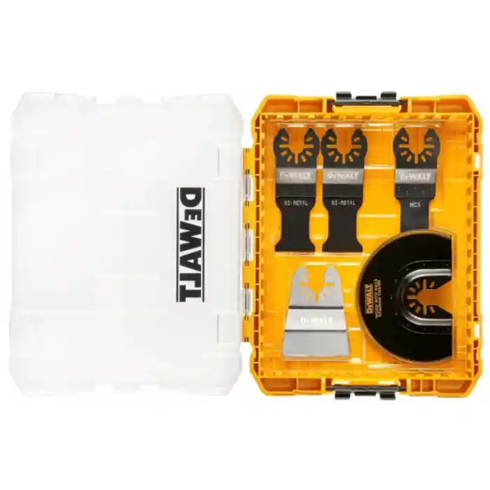 Betaalbaar Dewalt DT20761-QZ set 5 lame utensili multifunzione per taglio legno e metallo r r
COMPOSIZIONE DEL SET r r r 2 lame DT20701-QZ r 1 lama DT20704-QZ r 1 lama DT20714-QZ r 1 lama DT20711-QZ r r r
DETTAGLI r r r Set misto contenente cinque lame multiutensile r Una lama per raschiare ideale per rimuovere sigillanti e adesivi r Una selezione di quattro lame da taglio per legno per una varietà di applicazioni di taglio r r r
CARATTERISTICHE r r r Taglienti affilati per tagli senza schegge r Montaggio delle lame senza attrezzi. r Sostituzione rapida e semplice delle lame con tempi di inattività minimi r Per l‘uso con legno, cartongesso, plastica, sigillanti e adesivi r r
", "sku" "09804517", "brand" { "@type" "Thing", "name" "DEWALT" }, "offers" { "@type" "Offer", "priceCurrency" "EUR", "price" "59.25", "itemCondition" "http //schema.org/NewCondition", "availability" "http //schema.org/InStock", "url" "https //www.toolshopitalia.it/shop/utensili-multifunzione/dewalt-dt20761-qz-set-5-lame-utensili-multifunzione-taglio-legno-e-metallo", "seller" { "@type" "Organization", "name" "ToolShop Italia - Ferramenta Online" } }
}