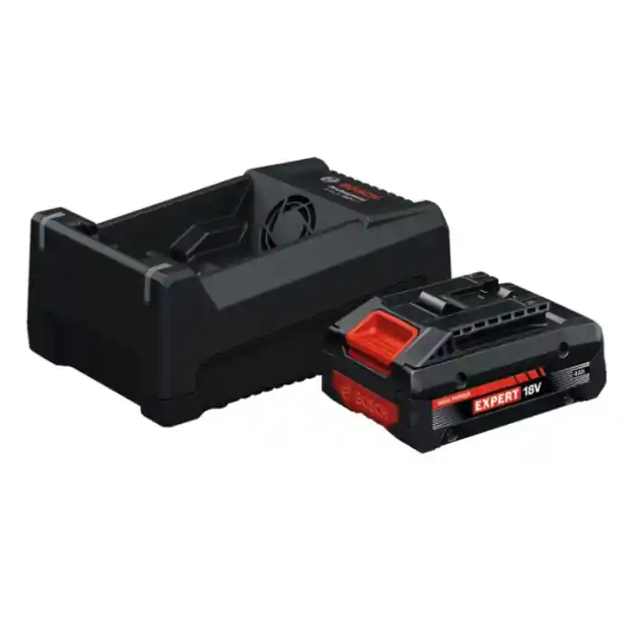 Uitverkoop Bosch Expert Starter Kit batteria EXBA18V-40 e caricabatterie GAL12V/18V-80