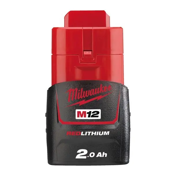 Bestseller Batteria litio 12V 2Ah Milwaukee M12 B2 (4932430064) r r r Elettronica sofisticata MilwaukeeREDLINK" Intelligence r Protezione contro il sovraccarico - Previene la rottura dell‘utensile in condizioni gravose r Controllo della temperatura - Mantiene la batteria in un range di temperatura ottimale r Controllo individuale delle celle per ottimizzare la scarica delle celle ed aumentare la durata della batteria r Protezione contro una eccessiva scarica della batteria r Autonomia fino a 2 volte maggiore, fino al 20% di potenza in piu‘ r *Rispetto alla precedente tecnologia a batteria Milwaukee. I risultati dipendono dal voltaggio, dall‘utensile e dall‘applicazione r Saldatura delle celle integrato al telaio r Separatore tra le celle r Gommatura di protezione contro urti e vibrazioni r r r
SPECIFICHE r r r CAPACITÀ BATTERIA (AH) 2.0 r TIPO BATTERIA Li-ion r VOLTAGGIO (V) 12 r CODICE EAN 4002395377251 r CODICE PRODOTTO 4932430064 r TEMPO DI RICARICA CARICABATTERIE C12 C 40 min r TEMPO DI RICARICA CARICABATTERIE M12 C4 40 min r TEMPO DI RICARICA CARICABATTERIE M12_18 SC 26 min r TEMPO DI RICARICA CARICABATTERIE M12-18 AC 55 min r TEMPO DI RICARICA CARICABATTERIE M12-18 C 40 min r TEMPO DI RICARICA CARICATORE M12 TC 174 min r TEMPO DI RICARICA CARICATORE M12-18 FC 26 min r r
", "sku" "09781078", "brand" { "@type" "Thing", "name" "Milwaukee" }, "offers" { "@type" "Offer", "priceCurrency" "EUR", "price" "73.85", "itemCondition" "http //schema.org/NewCondition", "availability" "http //schema.org/InStock", "url" "https //www.toolshopitalia.it/shop/batterie-per-elettroutensili/batteria-litio-12v-2ah-milwaukee-m12-b2-4932430064", "seller" { "@type" "Organization", "name" "ToolShop Italia - Ferramenta Online" } }
}