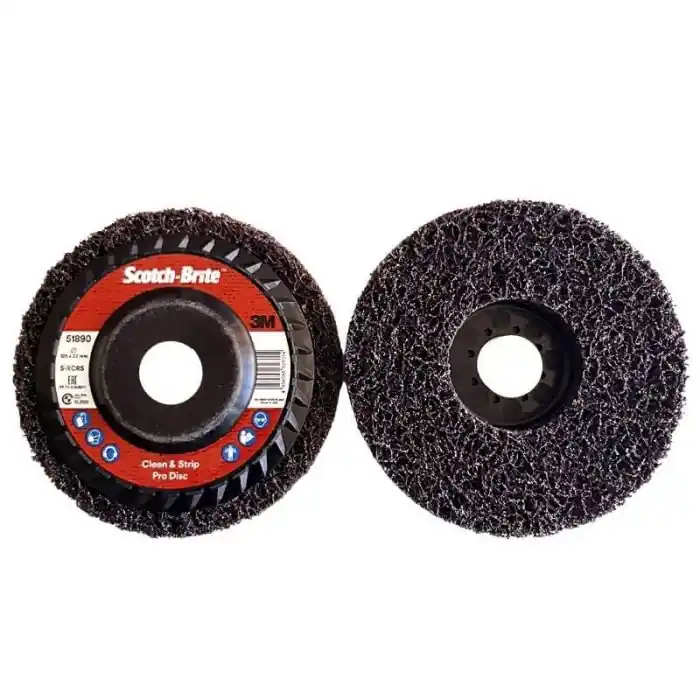Dischi abrasivi 3M Scotch-Brite Clean Strip XT Pro, XO-RD r r r Disco d‘asportazione al carburo di silicio SCOTCH BRIGHT 3M CLEAN & STRIPS. r r r
APPLICAZIONE SUGGERITE r r r Rimozione ruggine r Rimozione vernice r Rimozione calamina leggera r Rimozione rivestimenti r Rimozione adesivi r Preparazione delle superfici r r r
CARATTERISTICHE E VANTAGGI r r r Rimuove rapidamente ruggine, vernice dalle superfici in metallo. r Fibra ad alta resistenza per ottime prestazioni sui bordi. r Elevata conformabilità per una maggiore superficie di contatto. r Resiste all‘intasamento per un‘azione di taglio costante. r Il carburo di silicio consente tagli decisi e offre una finitura fine. r r r
DATI TECNICI r r r Colore Porpora r Foro centrale 22 mm r RPM max 12000 r Grana Extra Coarse (XCRS) r Tipo di minerale Carburo di silicio r r r
VERSIONI DISPONIBILI r r r Diametro 115 mm r Diametro 125 mm r r
", "sku" "09755185", "brand" { "@type" "Thing", "name" "3M" }, "offers" { "@type" "Offer", "priceCurrency" "EUR", "price" "20.20", "itemCondition" "http //schema.org/NewCondition", "availability" "http //schema.org/InStock", "url" "https //www.toolshopitalia.it/shop/disco-abrasivo-3m-scotch-brite-clean-strip-xt-pro-xo-rd-o-mm-125", "seller" { "@type" "Organization", "name" "ToolShop Italia - Ferramenta Online" } }
} Direct Beschikbaar