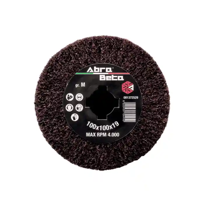 Shop Nu Ruota lamellare Satinex Abrabeta ø 110x100x19 mm r r
Applicazioni r r
Utilizzabili per operazioni di satinatura su superfici comprendenti alluminio, rame, ottone ed acciai legati e acciai inossidabili. r r
Adatte anche per operazioni di rimozione di strati di ossido, lavorazione di materie plastiche dure e superfici in legno. r
Garantiscono un risultato di finitura di qualità ed omogeneo r r
Lamelle in Tessuto non Tessuto r r
Dimensioni r r r Diametro 110 mm r Altezza 100 mm r Diametro foro 19 mm r r r
Utilizzo consigliato r r
Satinatrice angolare r r r
", "sku" "09807754", "brand" { "@type" "Thing", "name" "ABRA BETA" }, "offers" { "@type" "Offer", "priceCurrency" "EUR", "price" "17.90", "itemCondition" "http //schema.org/NewCondition", "availability" "http //schema.org/InStock", "url" "https //www.toolshopitalia.it/shop/ruota-lamellare-satinex-abrabeta-o-110x100x19-mm-g-media", "seller" { "@type" "Organization", "name" "ToolShop Italia - Ferramenta Online" } }
}