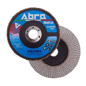 Laatste Kans Disco mono lamellare ABRA BETA Diamond a profilo piano r r r Tela in corindone stearato r Supporto in polyestere r Mono-Lamella r Tela trattata con additivo refrigerante per evitare il surriscaldamento della superficie di lavorazione. r Utilizzabili per lavorazioni su superfici di alluminio.La stearatura della tela in corindone previene problemi di intasamento del disco e assicura un miglior scarico dei residui di lavorazione. r Da utilizzare con smerigliatrice angolare. r Foro ø 22 mm r r r
VERSIONI DISPONIBILI r r r 001160004 diametro 115 mm grana 40 Mono-lamella r 001160006 diametro 115 mm grana 60 Mono-lamella r 001160104 diametro 125 mm grana 40 Mono-lamella r 001160106 diametro 125 mm grana 60 Mono-lamella r r r r
", "sku" "09765443", "brand" { "@type" "Thing", "name" "ABRA BETA" }, "offers" { "@type" "Offer", "priceCurrency" "EUR", "price" "2.50", "itemCondition" "http //schema.org/NewCondition", "availability" "http //schema.org/InStock", "url" "https //www.toolshopitalia.it/shop/dischi-taglio-e-supporti-abrasivi/disco-mono-lamellare-abra-beta-diamond-o-mm-115-g-40", "seller" { "@type" "Organization", "name" "ToolShop Italia - Ferramenta Online" } }
}
