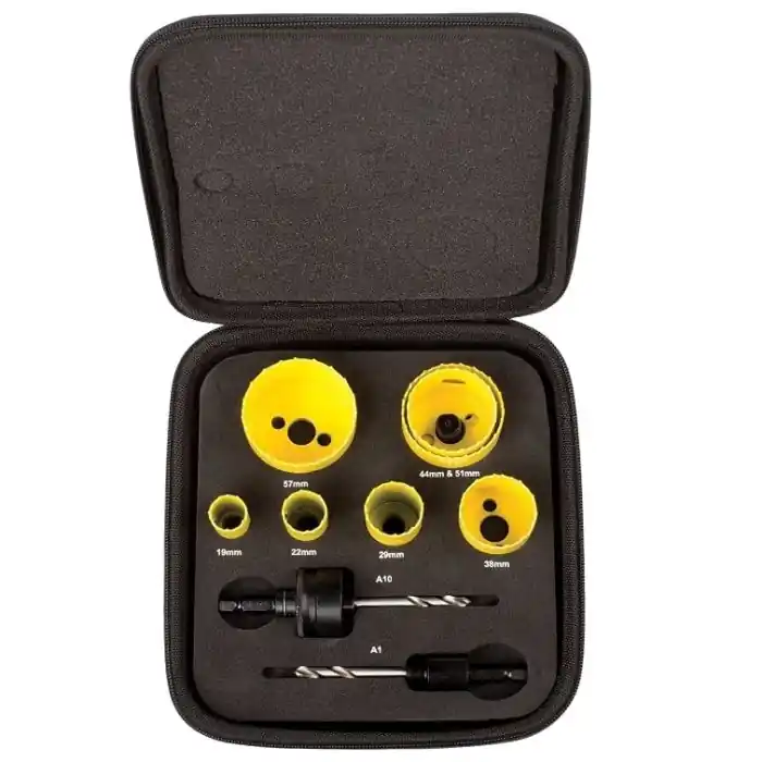 Populair Set di 7 frese a tazza e accessori STARRETT STARCUT KFC07021 r r r Seghe tazza serie STARCUT - Perfette per elettricisti, idraulici ed installatori. r r r
Dimensioni contenute ø mm 19, 22, 29, 38, 44, 51, 57 r r r Accessori alberino mandrino A1 + A10 r Contenitore realizzato con robusti materiali con interni sagomati in poliuretano espanso, facilmente richiudibile. r Codice KFC07021 r r
", "sku" "09693920", "brand" { "@type" "Thing", "name" "STARRETT" }, "offers" { "@type" "Offer", "priceCurrency" "EUR", "price" "125.00", "itemCondition" "http //schema.org/NewCondition", "availability" "http //schema.org/OutOfStock", "url" "https //www.toolshopitalia.it/shop/frese/serie-7-frese-a-tazza-e-accessori-starrett-kfc07021", "seller" { "@type" "Organization", "name" "ToolShop Italia - Ferramenta Online" } }
}