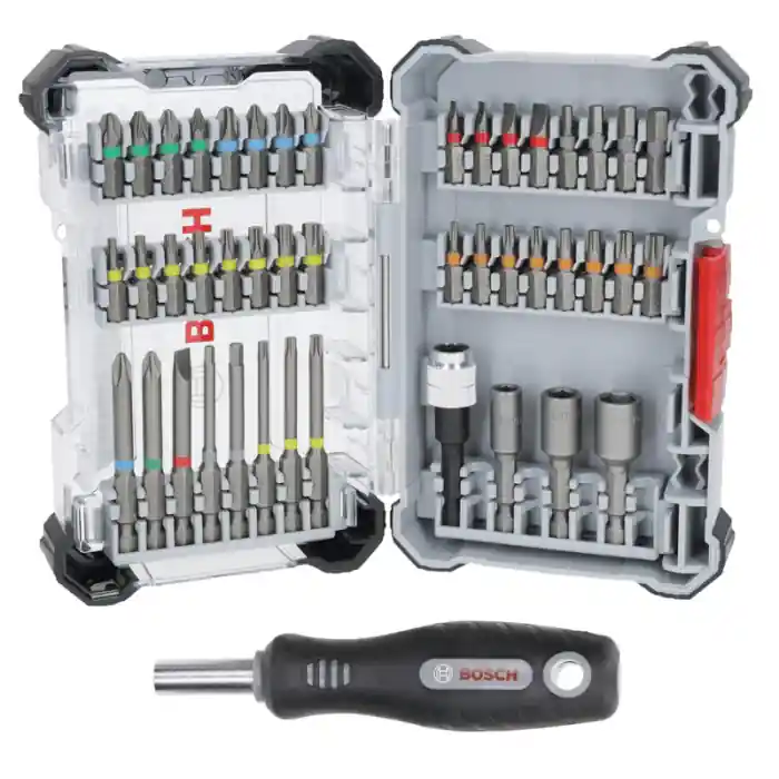 Weekendaanbieding Set bit avvitamento Bosch Professional Extra Hard 44+1 pcs 2607017733