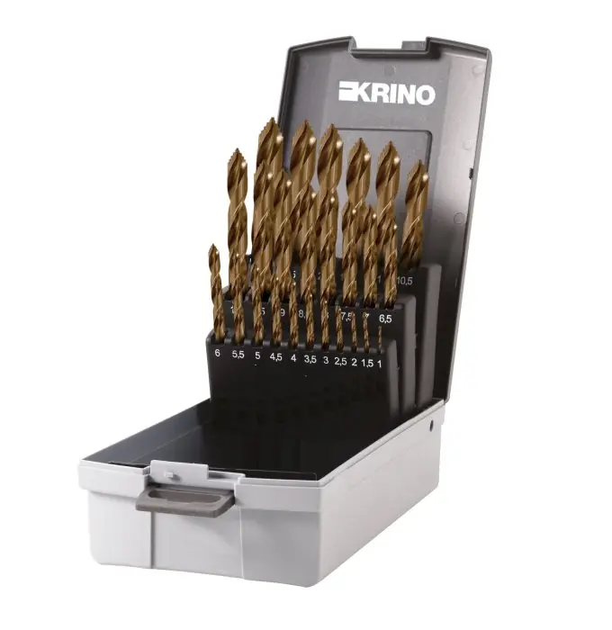 Direct Beschikbaar Serie 25 punte HSS elicoidali per trapano con geometria a gradino STEP+ Krino 01402302 r r
CARATTERISTICHE r r r FORI PERFETTI r 30% PIU‘ VELOCE r ELEVATA DURATA r PRATICA, ANCHE SU SUPERFICI CURVE r VERSATILE r r r
INFORMAZIONI r r r La speciale geometria della punta a gradino (ø ≥ 3 mm) permette di eseguire fori estremamente precisi nelle dimensioni e perfettamente circolari nella forma. r Ideale per un utilizzo manuale in lavorazioni in cui è richiesta un’ottima precisione, in particolare su lamiere di ridotti spessori, profilati in alluminio, ecc. r La punta STEP+ risulta il 30% più veloce rispetto ad una punta elicoidale con affilatura tradizionale la fase di avvio del foro, agevolata dal ridotto diametro della puntina di centraggio, risulta estremamente veloce. r Il foro viene poi via via velocemente allargato al crescere del diametro dei gradini. r Realizzata in acciaio di qualità superiore HSS AISI M2, la punta STEP+ garantisce un’elevata costanza di rendimento ed una prolungata vita utile anche in condizioni d’uso intensivo. r Ideale per forare acciai legati ed altamente legati con R ≤ 900 N /mm², acciaio inox, ferro, alluminio, metalli in generale, materiali plastici e legno. r La geometria a gradino permette di conciliare al meglio la massima velocità di esecuzione del foro con un’elevata piacevolezza di utilizzo la STEP+ infatti non «strappa» mai, il foro viene eseguito dolcemente senza generare eccessiva forza torcente. r Lo split point presente sulla puntina di centraggio inoltre garantisce una facile centratura anche su superfici curve e difficili come quelle dei tubi e non necessita di pre-foratura e bulinatura. r STEP+ risulta estremamente pratica anche per allargare fori pre esistenti, e risulta efficace anche su svariati materiali solidi come plastica e legno. r r
", "sku" "09791688", "brand" { "@type" "Thing", "name" "KRINO" }, "offers" { "@type" "Offer", "priceCurrency" "EUR", "price" "135.50", "itemCondition" "http //schema.org/NewCondition", "availability" "http //schema.org/InStock", "url" "https //www.toolshopitalia.it/shop/punte-hss/serie-25-punte-hss-per-trapano-con-geometria-a-gradino-step-krino-01402302", "seller" { "@type" "Organization", "name" "ToolShop Italia - Ferramenta Online" } }
}