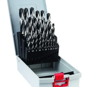 Set 25 punte trapano per metallo HSS Bosch PointTeQ 2608577352 mm 1-13 r r r FORATURA VELOCE NEL METALLO r Punta per metallo HSS PointTeQ per foratura rapida nel metallo grazie alla punta PointTeQ r Elevata velocità di foratura con meno calore e usura r Punta PointTeQ sempre affilata per una durata ininterrotta r Rischio di rottura minimo grazie a elasticità del corpo, spirale rivestita di ossido nero; DIN 338, tipo N, punta 135° r Il rischio di rottura è ridotto, specialmente per le punte con diametro inferiore a 6 mm poiché la punta è realizzata con un corpo altamente elastico. r La spirale rivestita di ossido nero consente un‘asportazione rapida dei trucioli. r La punta per metallo HSS PointTeQ è realizzata secondo DIN 338, è una punta tipo N (angolo sprale) con angolo di spoglia 135°. r Codolo cilindrico, per impiego con trapani avvitatori e a colonna. r ø punte contenute nel box mm 1,0 / 1,5 / 2,0 / 2,5 / 3,0 / 3,5 / 4,0 / 4,5 / 5,0 / 5,5 / 6,0 / 6,5 / 7,0 / 7,5 / 8,0 / 8,5 / 9,0 / 9,5 / 10,0 / 10,5 / 11,0 / 11,5 / 12,0 / 12,5 / 13,0 r Lunghezza utile delle punte mm 12 / 18 / 24 / 30 / 33 / 39 / 43 / 47 / 52 / 57 / 57 / 63 / 69 / 69 / 75 / 75 / 81 / 81 / 87 / 87 / 94 / 94 / 101 / 101 / 101 r r
", "sku" "09771277", "brand" { "@type" "Thing", "name" "BOSCH PROFESSIONAL" }, "offers" { "@type" "Offer", "priceCurrency" "EUR", "price" "33.35", "itemCondition" "http //schema.org/NewCondition", "availability" "http //schema.org/InStock", "url" "https //www.toolshopitalia.it/shop/punte-hss/set-25-punte-trapano-per-metallo-hss-bosch-pointteq-2608577352", "seller" { "@type" "Organization", "name" "ToolShop Italia - Ferramenta Online" } }
} Snelle Levering