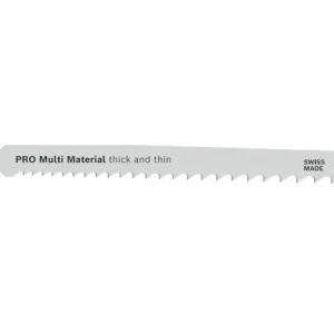 5 lame per seghetto alternativo Bosch Professional T345XF r r r Lunga durata nel taglio di vari materiali r Combina denti duri e corpo flessibile grazie alla saldatura bimetallica r Adatto a tutti i seghetti alternativi con codolo a T r r r
PRO Multi Material thick and thin T345XF per una lunga durata nel taglio di vari materiali r
Se durante il taglio del legno, colpisci un chiodo o una vite, una lama per seghetto alternativo standard si danneggia facilmente. r r
Ma non la versatile lama PRO Multi Material thick and thin T345XF, creata per aiutarti a realizzare tagli veloci e dritti in pezzi di diverso spessore con elementi di fissaggio in acciaio di resistenza standard. r r
PRO Multi Material thick and thin T345XF è realizzata in bimetallo Presenta un listello in acciaio super rapido (HSS) incollato a un corpo più elastico in acciaio ad alto tenore di carbonio (HCS) per ottenere la durezza e la flessibilità necessarie per affrontare legno e metallo. La dentatura stradata fresata della lama per seghetto alternativo assicura tagli veloci, mentre la spaziatura progressiva dei denti consente di tagliare un‘ampia gamma di materiali. r r
La lama è lunga 132 mm, il che significa che puoi tagliare pezzi di spessore fino a 65 mm. r r
DETTAGLI TECNICI r r r Materiale BIM r Lunghezza complessiva [mm] 132 r Passo denti [mm] 2.4-5.0 r Passo dei denti [TPI] 5-11 r Spessore del materiale min. consigliato [mm] 3 r Spessore del materiale max. consigliato [mm] 10 r Capacità di taglio max. [mm] 65 r Modello T 345 XF r Tipo di denti stradato, fresato r Campi d’applicazione Legno da costruzione con chiodi ( r r
", "sku" "00369527", "brand" { "@type" "Thing", "name" "BOSCH PROFESSIONAL" }, "offers" { "@type" "Offer", "priceCurrency" "EUR", "price" "17.95", "itemCondition" "http //schema.org/NewCondition", "availability" "http //schema.org/InStock", "url" "https //www.toolshopitalia.it/shop/lame-per-seghetto-alternativo/lame-bosch-professional-t345xf-seghetto-alternativo-5-pezzi", "seller" { "@type" "Organization", "name" "ToolShop Italia - Ferramenta Online" } }
} Koop Vandaag