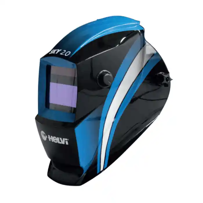 SKY 2.0 Maschera saldatura HELVI Lcd autoscurante (2 sensori) Gratis Retour