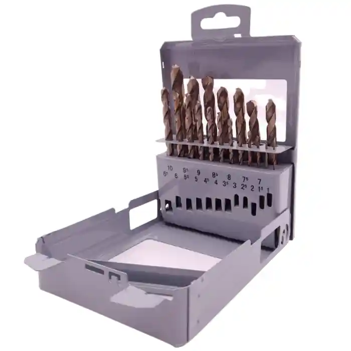Serie 19 punte trapano al cobalto 8% (1-10 mm) Krino 01135401 r r r Hss-CO 8% DIN 338 r Ø punte da mm 1-10 x passo 0,5 mm r Punte contenute nel set ø mm 1- 1,5 - 2 - 2,5 - 3 - 3,5 - 4 - 4,5 - 5 - 5,5 - 6 - 6,5 - 7 - 7,5 - 8 - 8,5 - 9 - 9,5 - 10 r r
", "sku" "09516977", "brand" { "@type" "Thing", "name" "KRINO" }, "aggregateRating" { "@type" "AggregateRating", "ratingValue" "5.00", "reviewCount" "2" }, "offers" { "@type" "Offer", "priceCurrency" "EUR", "price" "72.98", "itemCondition" "http //schema.org/NewCondition", "availability" "http //schema.org/InStock", "url" "https //www.toolshopitalia.it/shop/punte-hss/serie-19-punte-trapano-al-cobalto-8-1-10-mm-krino-01135401", "seller" { "@type" "Organization", "name" "ToolShop Italia - Ferramenta Online" } }
} Actieprijs