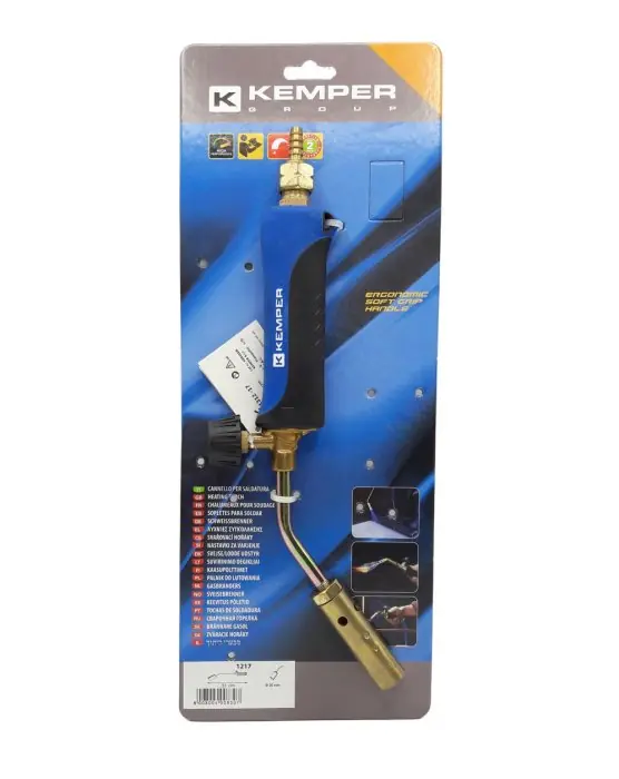 Cannello per saldatura a gas con beccuccio ø 17 mm KEMPER 1217 Actieprijs
