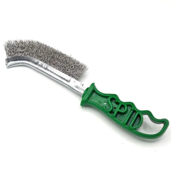 Flitsaanbieding Spazzola in acciaio inox con manico verde SIT SPID 0011 r r r La Spid è la spazzola manuale universale, pratica, maneggevole, resistente ideata e brevettata da SIT Tecnospazzole oltre 50 anni fa. r La superficie ristretta, la particolare curvatura ed il manico ergonomico le conferiscono una maneggevolezza unica. r r r
Applicazioni r r
Ideale per rimuovere ruggine, vernice e sporco da qualsiasi superficie (pulire grill dopo averlo usato, scrostare cancelli, fare manutenzione bici e moto, ma anche applicazioni industriali!) r
", "sku" "00380027", "brand" { "@type" "Thing", "name" "SIT Tecnospazzole" }, "offers" { "@type" "Offer", "priceCurrency" "EUR", "price" "5.30", "itemCondition" "http //schema.org/NewCondition", "availability" "http //schema.org/InStock", "url" "https //www.toolshopitalia.it/shop/spazzole-in-acciaio-e-abrasive/spazzola-in-acciaio-inox-con-manico-verde-sit-spid-0011", "seller" { "@type" "Organization", "name" "ToolShop Italia - Ferramenta Online" } }
}