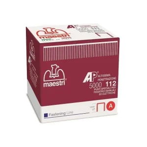 Voordeelprijs Punti metallici per fissatrici Maestri 112AP 1101207 (5000 pz)