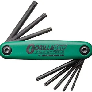 Serie 8 chiavi esagonali impronta stellare Torx BONDHUS 12634 GORILLA GRIP TF8 r r r impronta stellare a 6 punte (incluse viti Torx®) r acciaio speciale brevettato Protanium™ r finitura smussata di precisione per una inserzione perfetta r trattamento anticorrosione brevettato ProGuard™ r spigoli perfetti per una migliore trasmissione della coppia r protezione superiore alla cromatura r lavorazione con tolleranze di alta precisione r misure contenute T9 - T10 - T15 - T20 - T25 - T27 - T30 - T40 r r
", "sku" "00434980", "brand" { "@type" "Thing", "name" "BONDHUS" }, "offers" { "@type" "Offer", "priceCurrency" "EUR", "price" "17.80", "itemCondition" "http //schema.org/NewCondition", "availability" "http //schema.org/InStock", "url" "https //www.toolshopitalia.it/shop/chiavi-di-manovra/serie-8-chiavi-esagonali-impronta-stellare-torx-bondhus-12634-gorilla-grip-tf8", "seller" { "@type" "Organization", "name" "ToolShop Italia - Ferramenta Online" } }
} Koop Vandaag
