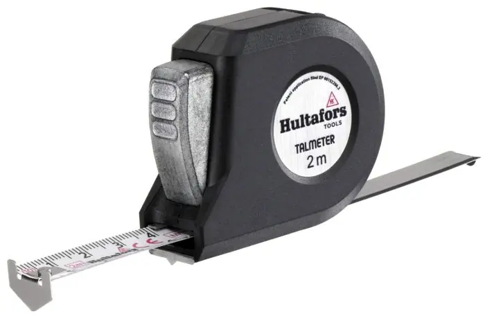 Flessometro HULTAFORS marcatore TALMETER 2m r r r Flessometro a nastro bianco in acciaio antiurto con lama da 16 mm, scala in millimetri e corpo in plastica ABS. r I bordi di misurazione e marcatura combinati permettono di misurare e marcare in modo facile e veloce sia le lunghezze interne che esterne. r Il nastro e l‘estensore possono essere sostituiti e sono disponibili come ricambi. r Misurazione interna ed esterna con funzione di incisione. r Misurazione del diametro con scala sul retro del nastro. r Il modello TALMETER è dotato di un pratico calibro per la marcatura di forme arrotondate. r La scala è sempre bloccata in posizione normale. r L‘estensore è facile da estendere e ritrarre grazie al carrello con presa ergonomica. r Larghezza nastro mm 16 r Largezza della lama mm 16 r Lunghezza 2 m r r
", "sku" "09753938", "brand" { "@type" "Thing", "name" "HULTAFORS" }, "offers" { "@type" "Offer", "priceCurrency" "EUR", "price" "22.95", "itemCondition" "http //schema.org/NewCondition", "availability" "http //schema.org/InStock", "url" "https //www.toolshopitalia.it/shop/strumenti-di-misura/flessometro-hultafors-marcatore-talmeter-2m", "seller" { "@type" "Organization", "name" "ToolShop Italia - Ferramenta Online" } }
} Populair